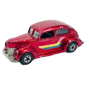 Hot Wheels ‘40 Ford 2-Door 1982 Red Diecast Car Blackwall Made In Malaysia